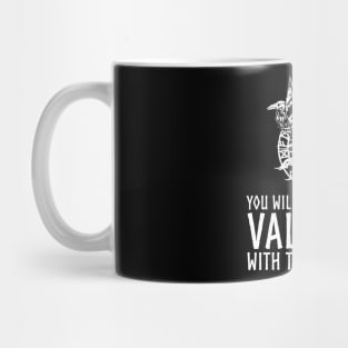 Valhalla Attitude Norse God Odin Medieval Viking Mythology Mug